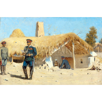 РЕПРОДУКЦИИ НА КАРТИНИ Адютантът (1880)